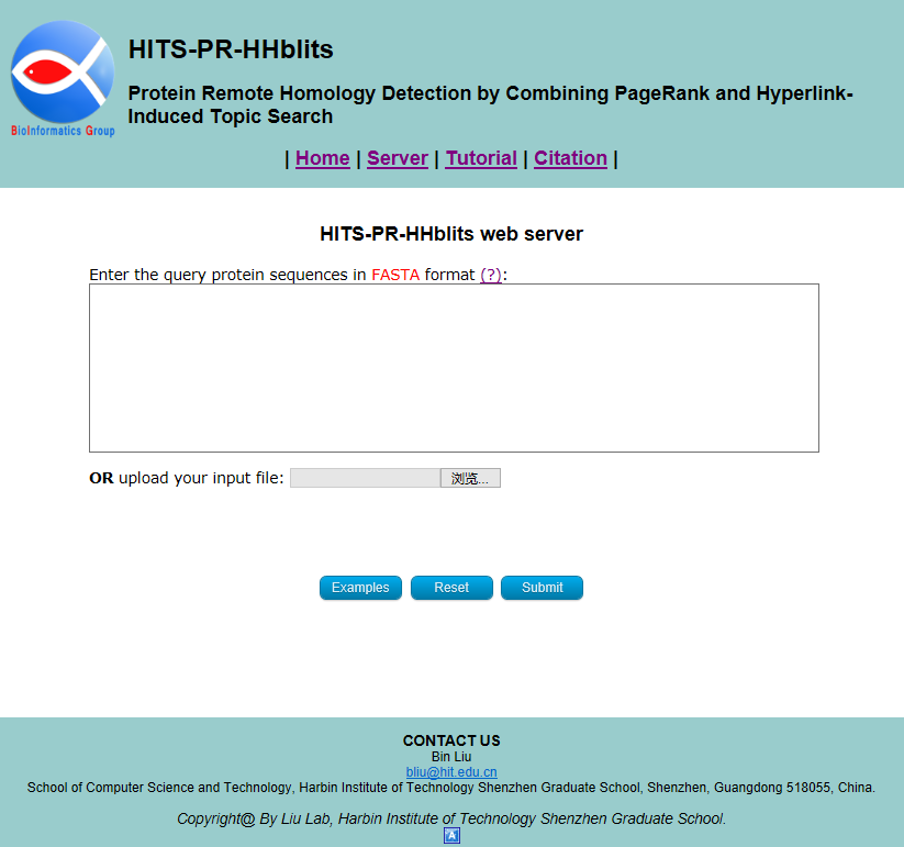 HITS-PR-HHblits web-server