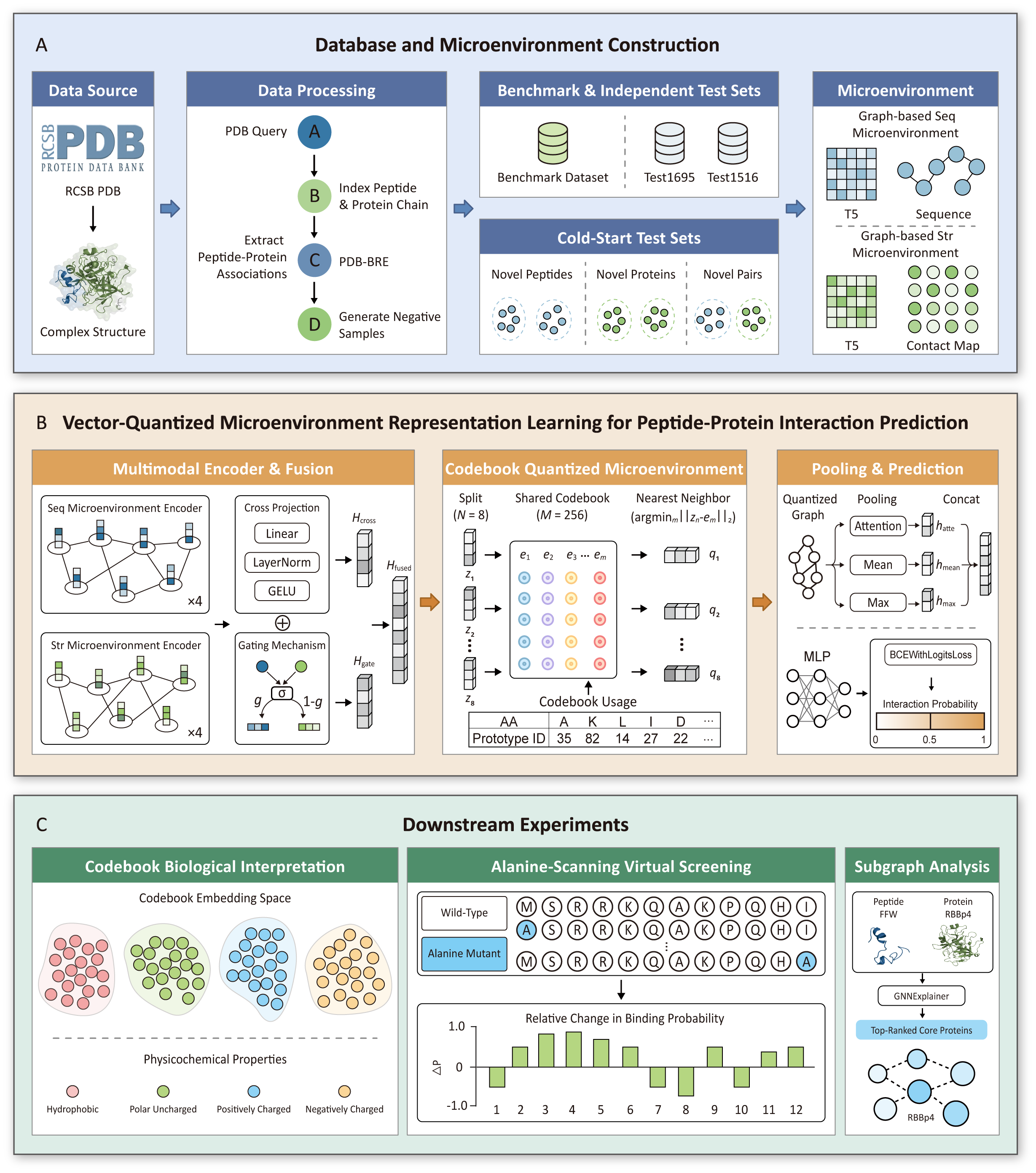 PepLM-GNN Model Architecture